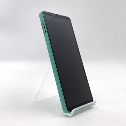 【最速発送】 Xperia 10 IV 128GB グリーン系 docomo SIMフリー SO-52C 白ロム【難有】