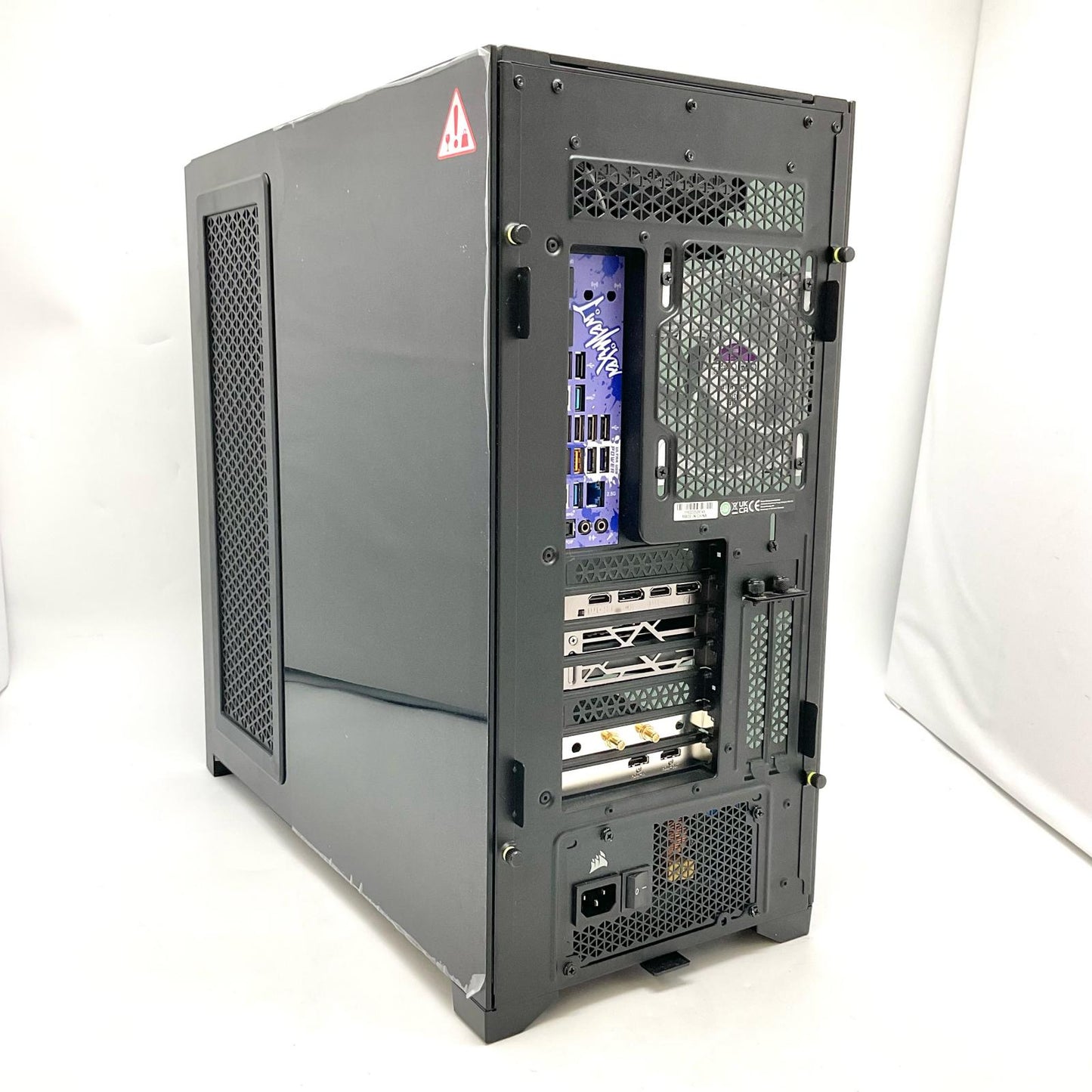 【全額返金保証】【最速発送】自作ゲーミングデスクトップPC i7-14700K 128GB SSD:2TB+SSD:2TB+HDD:8TB GeForce RTX 4090 美品 動作確認済