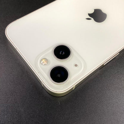 【全額返金保証】【最速発送】Apple iPhone iPhone 13 128GB ホワイト Softbank SIMフリー 白ロム 動作確認済 80%