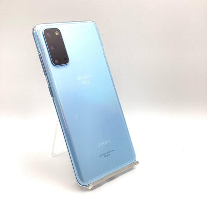【最速発送】SAMSUNG Galaxy S20 5G 128GB Cloud Blue docomo SC-51A 白ロム【難有】