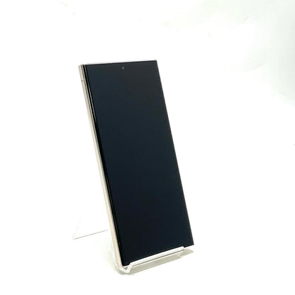 【全額返金保証】【最速発送】SAMSUNG Galaxy S23 Ultra 256GB クリーム au SCG20 白ロム 動作確認済