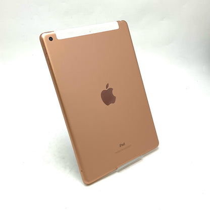 【全額返金保証】【最速発送】Apple iPad 9.7インチ 第6世代 32GB ゴールド WiFi+Cellular au 白ロム 美品 動作確認済
