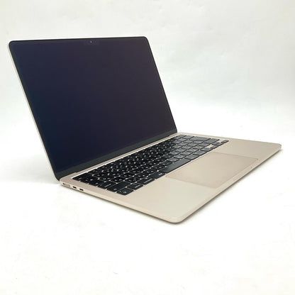 【全額返金保証】【最速発送】Apple MacBook Air 13インチ 2022 Apple M2 8GB 256GB スターライト 88% 美品 動作確認済