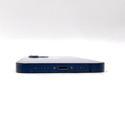 【全額返金保証】【最速発送】Apple iPhone iPhone 12 256GB ブルー SIMフリー 白ロム 動作確認済 80%