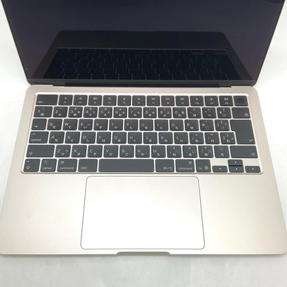 【全額返金保証】【最速発送】Apple MacBook Air 13インチ 2025 Apple M4 16GB 512GB スターライト 100% 超美品 動作確認済