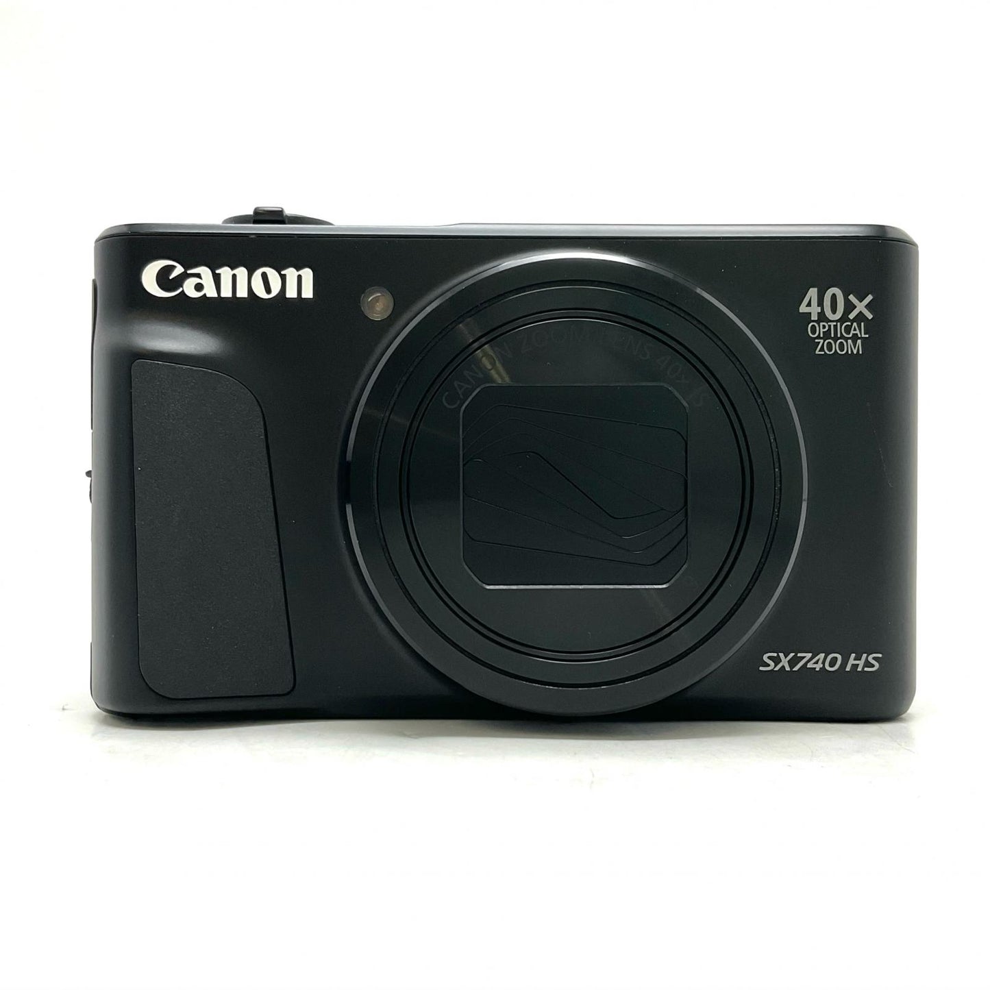 【全額返金保証】【最速発送】Canon コンパクトデジタルカメラ PowerShot SX740 HS ブラック 美品 動作確認済