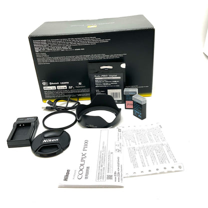 【全額返金保証】【最速発送】Nikon コンパクトデジタルカメラ COOLPIX P1100 美品 動作確認済