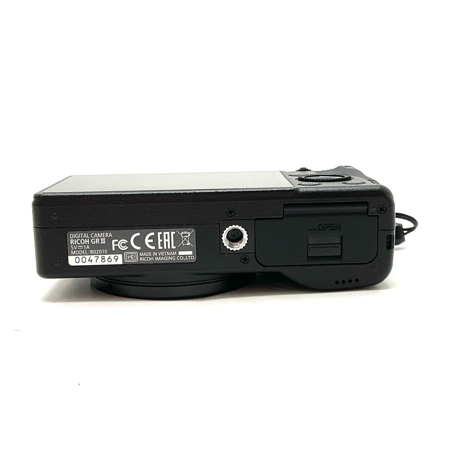 【全額返金保証】【最速発送】RICOH コンパクトデジタルカメラ GR III 美品 動作確認済