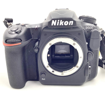 【全額返金保証】【最速発送】Nikon デジタル一眼 D500 ボディ 美品 動作確認済