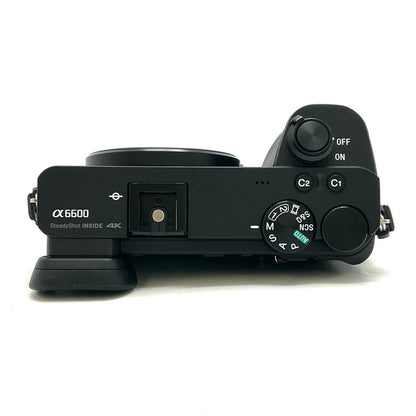 【全額返金保証】【最速発送】Sony デジタル一眼 α6600 ILCE-6600 ボディ 美品 動作確認済