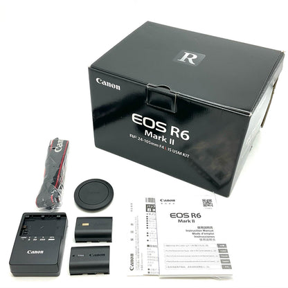 【全額返金保証】【最速発送】Canon デジタル一眼 EOS R6 Mark II ボディ 美品 動作確認済