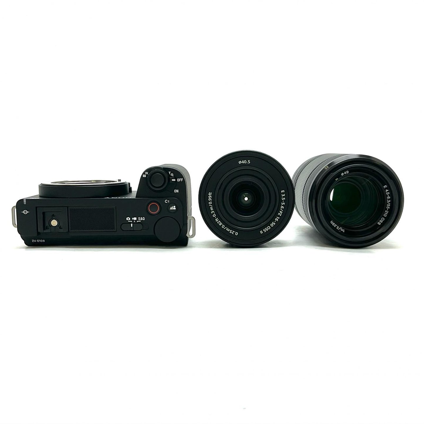 【全額返金保証】【最速発送】Sony デジタル一眼 VLOGCAM ZV-E10M2X ダブルズームレンズキット ブラック 美品 動作確認済