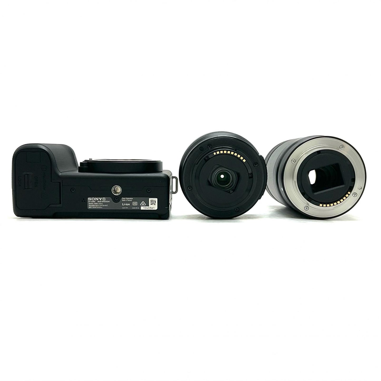 【全額返金保証】【最速発送】Sony デジタル一眼 VLOGCAM ZV-E10M2X ダブルズームレンズキット ブラック 美品 動作確認済