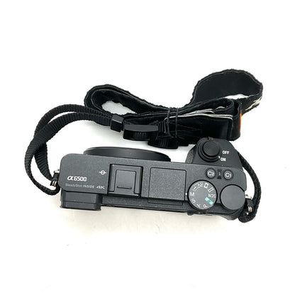 【全額返金保証】【最速発送】Sony デジタル一眼 α6500 ILCE-6500 ボディ 動作確認済