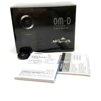 【全額返金保証】【最速発送】OLYMPUS デジタル一眼 OM-D E-M10 Mark IV ボディ 美品 動作確認済