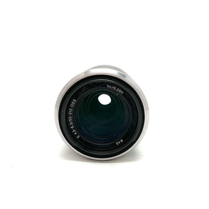 【最速発送】Sony E 55-210mm F4.5-6.3 OSS SEL55210 シルバー【難有】