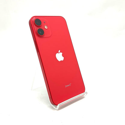【全額返金保証】【最速発送】Apple iPhone iPhone 12 mini 64GB (PRODUCT)RED Softbank 白ロム 美品 動作確認済 85%