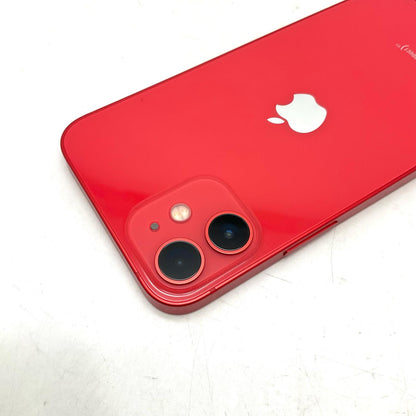 【全額返金保証】【最速発送】Apple iPhone iPhone 12 mini 64GB (PRODUCT)RED Softbank 白ロム 美品 動作確認済 85%