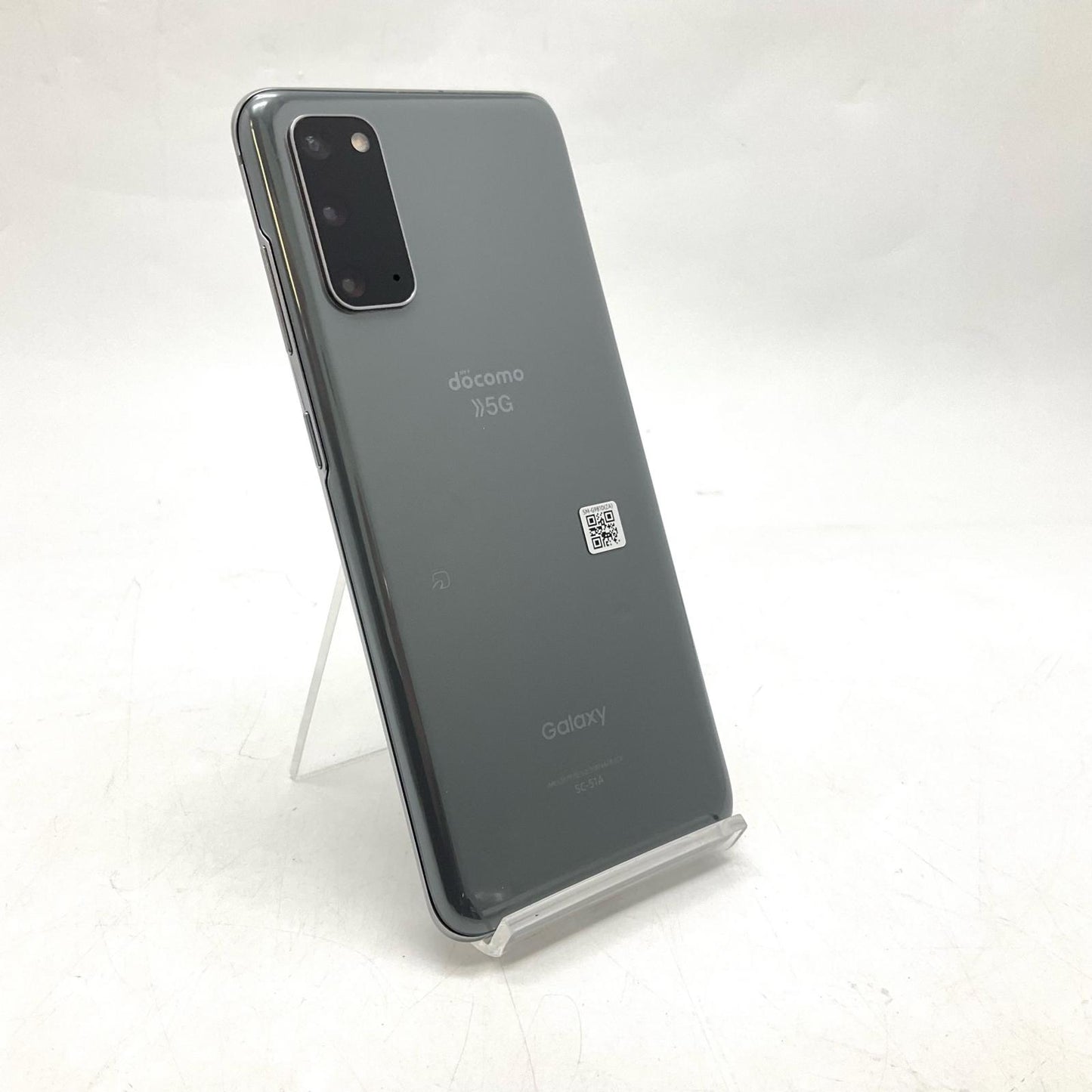 【最速発送】SAMSUNG Galaxy S20 5G 128GB コスミック グレー docomo SC51Aa 白ロム【難有】