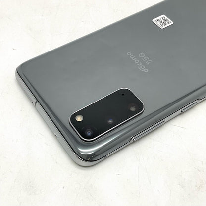 【最速発送】SAMSUNG Galaxy S20 5G 128GB コスミック グレー docomo SC51Aa 白ロム【難有】