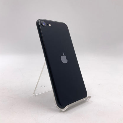 【全額返金保証】【最速発送】Apple iPhone iPhone SE（第3世代） 128GB ミッドナイト au 白ロム 動作確認済 84%