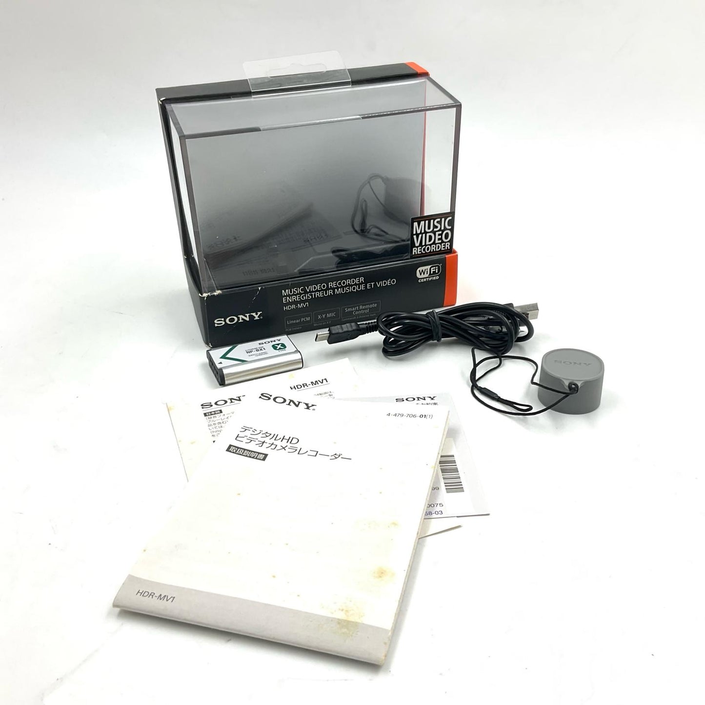 【全額返金保証】【最速発送】 HDR-MV1 [ブラック] 美品 動作確認済
