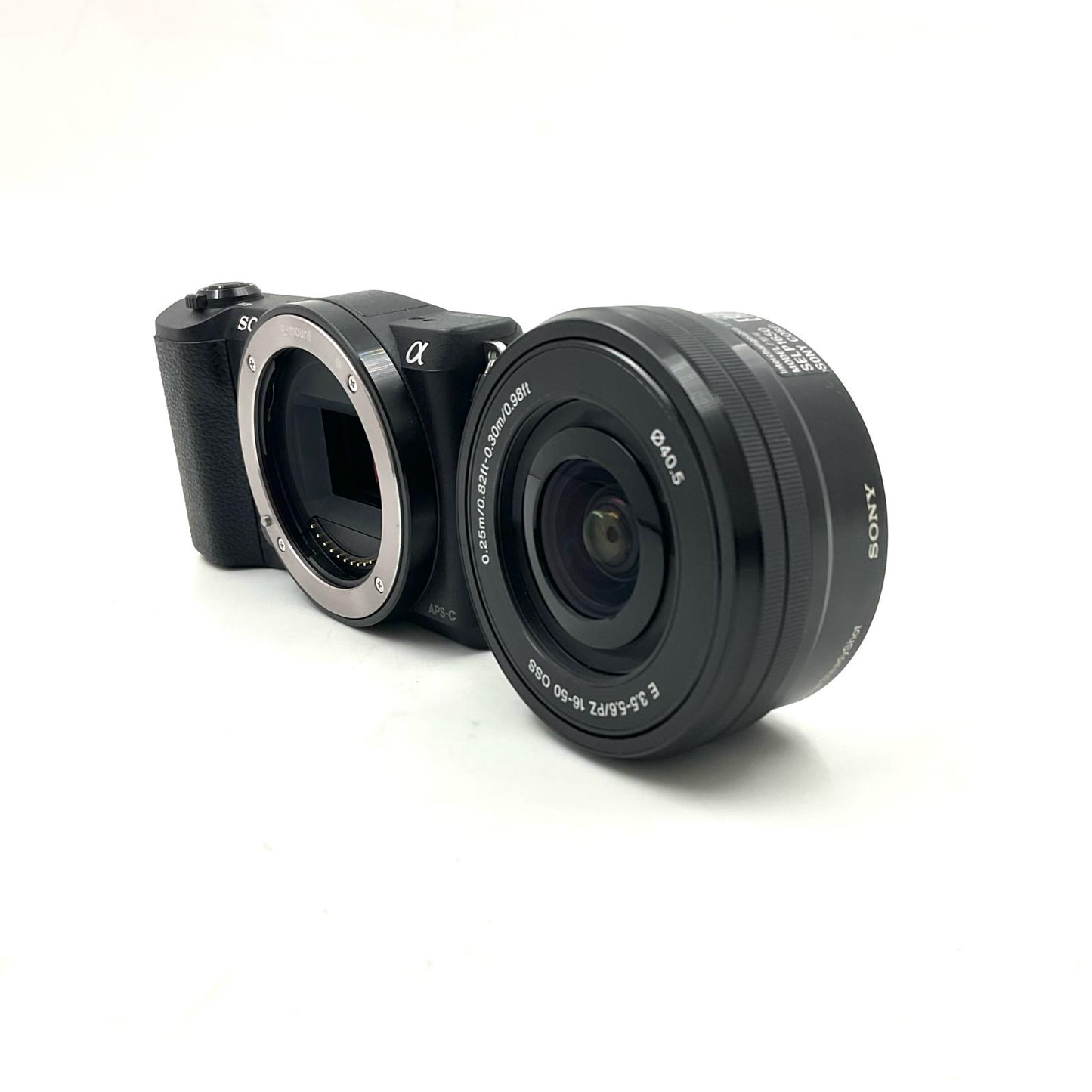 【全額返金保証】【最速発送】Sony デジタル一眼 α5100 ILCE-5100L パワーズームレンズキット [ブラック] 美品 動作確認済