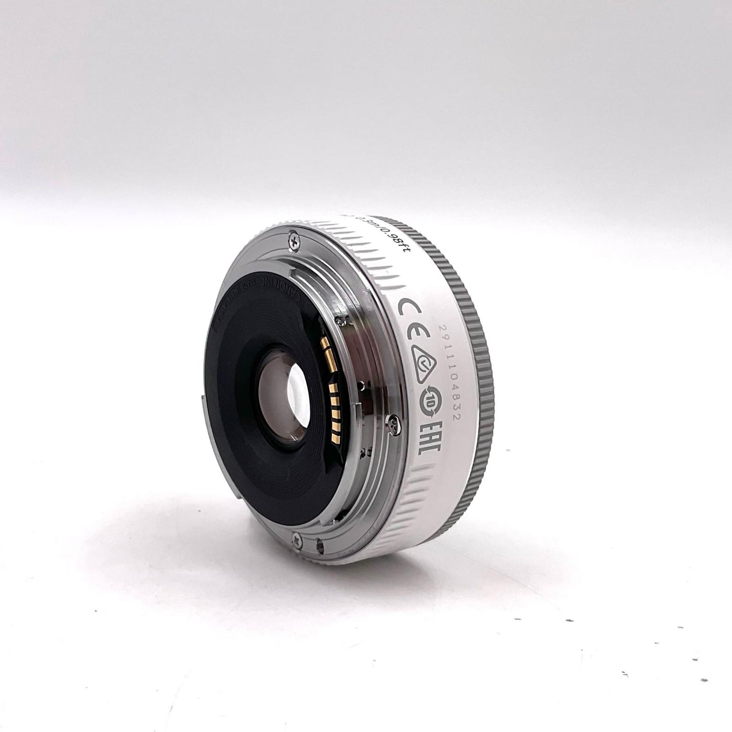 【全額返金保証】【最速発送】Canon EF40mm F2.8 STM [ホワイト] 美品 動作確認済