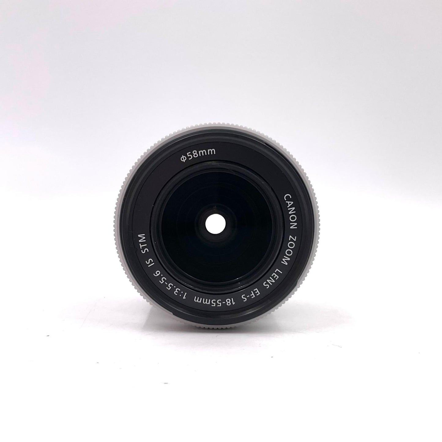 【全額返金保証】【最速発送】Canon EF-S18-55mm F3.5-5.6 IS STM [ホワイト] 超美品 動作確認済