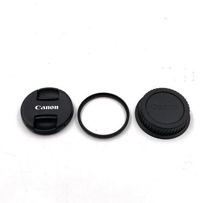 【全額返金保証】【最速発送】Canon EF-S18-55mm F3.5-5.6 IS STM [ホワイト] 超美品 動作確認済