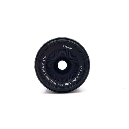 【全額返金保証】【最速発送】Canon EF-S55-250mm F4-5.6 IS STM 美品 動作確認済