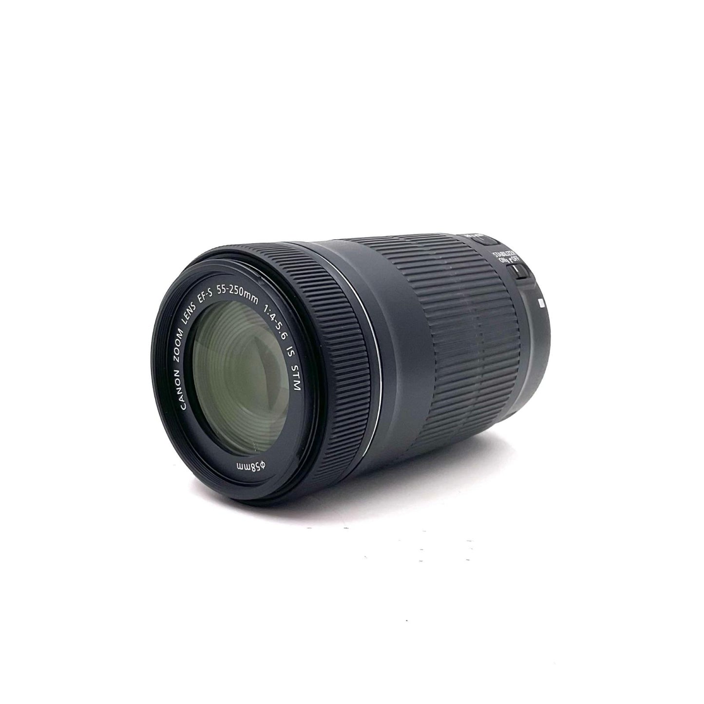 【全額返金保証】【最速発送】Canon EF-S55-250mm F4-5.6 IS STM 美品 動作確認済