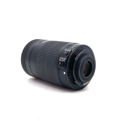 【全額返金保証】【最速発送】Canon EF-S55-250mm F4-5.6 IS STM 美品 動作確認済