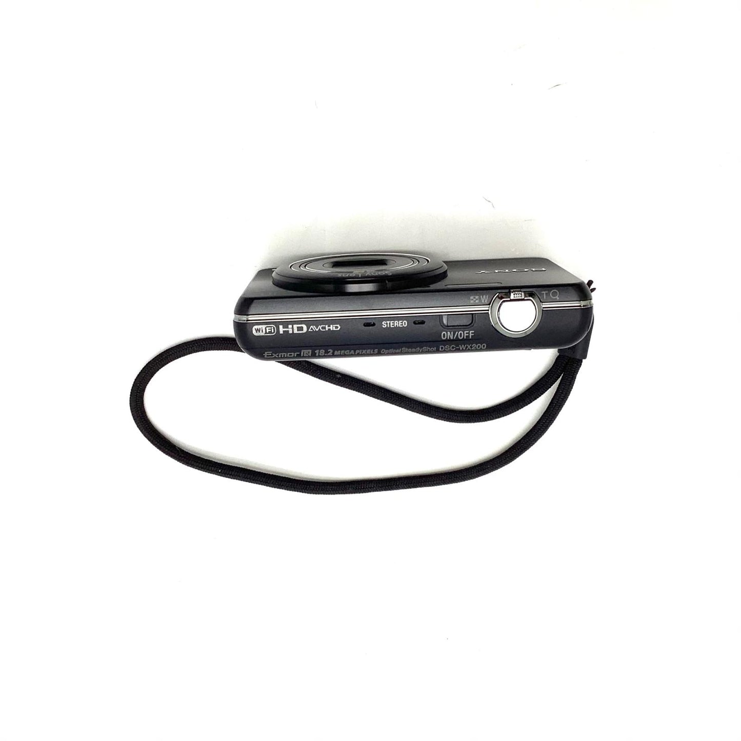 【全額返金保証】【最速発送】Sony コンパクトデジタルカメラ サイバーショット DSC-WX200 (B) [ブラック] 動作確認済