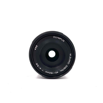 【全額返金保証】【最速発送】OLYMPUS M.ZUIKO DIGITAL ED 40-150mm F4.0-5.6 [シルバー] 動作確認済