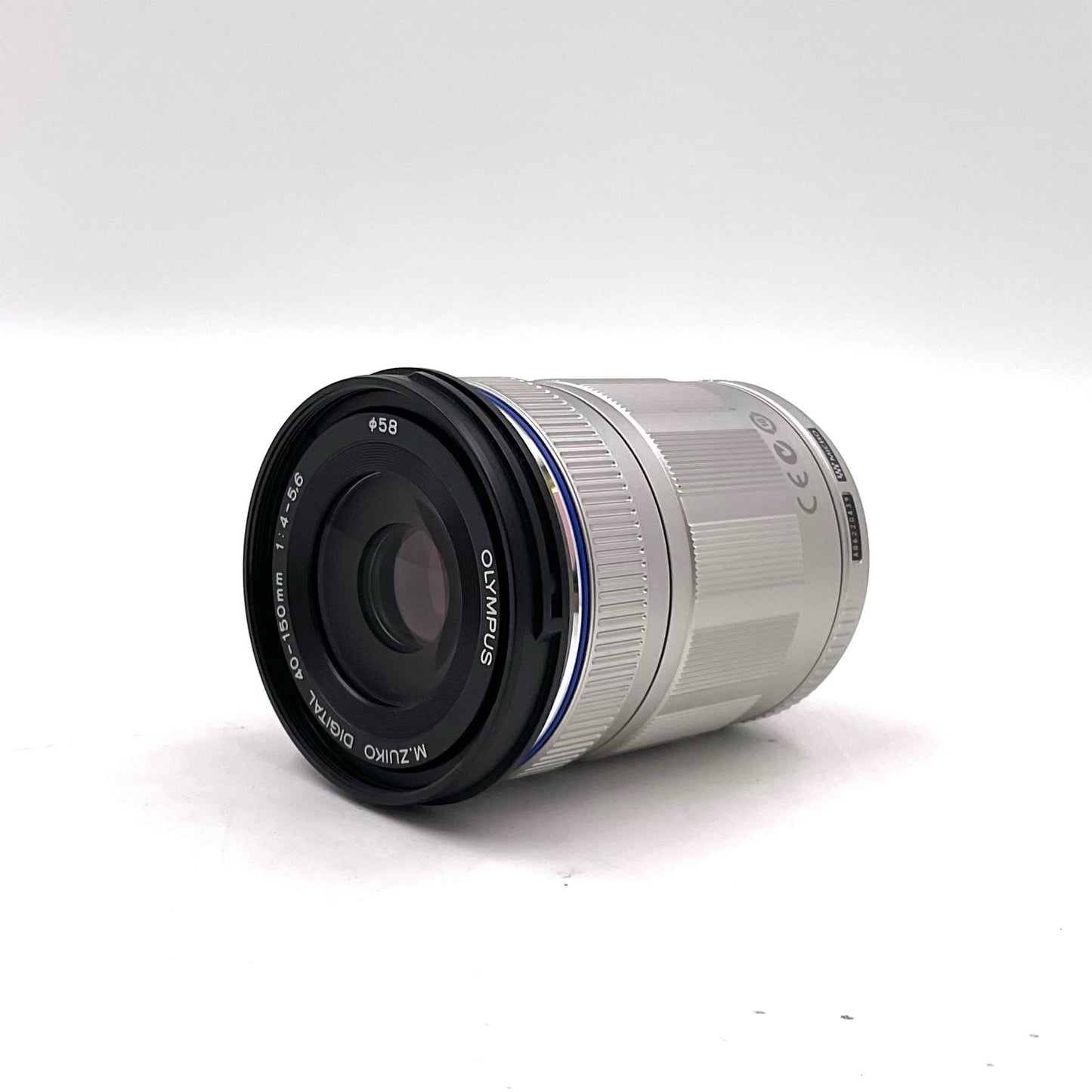【全額返金保証】【最速発送】OLYMPUS M.ZUIKO DIGITAL ED 40-150mm F4.0-5.6 [シルバー] 動作確認済