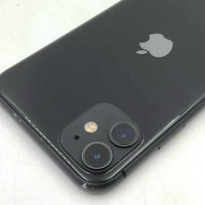 【全額返金保証】【最速発送】Apple iPhone iPhone 11 64GB ブラック SIMフリー 動作確認済 75%