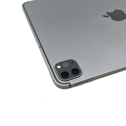 【全額返金保証】【最速発送】Apple iPad Pro 11インチ 第3世代 256GB スペースグレイ WiFi+Cellular au 白ロム 美品 動作確認済
