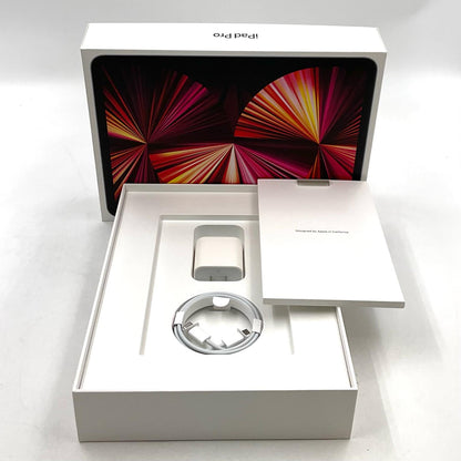 【全額返金保証】【最速発送】Apple iPad Pro 11インチ 第3世代 256GB スペースグレイ WiFi+Cellular au 白ロム 美品 動作確認済