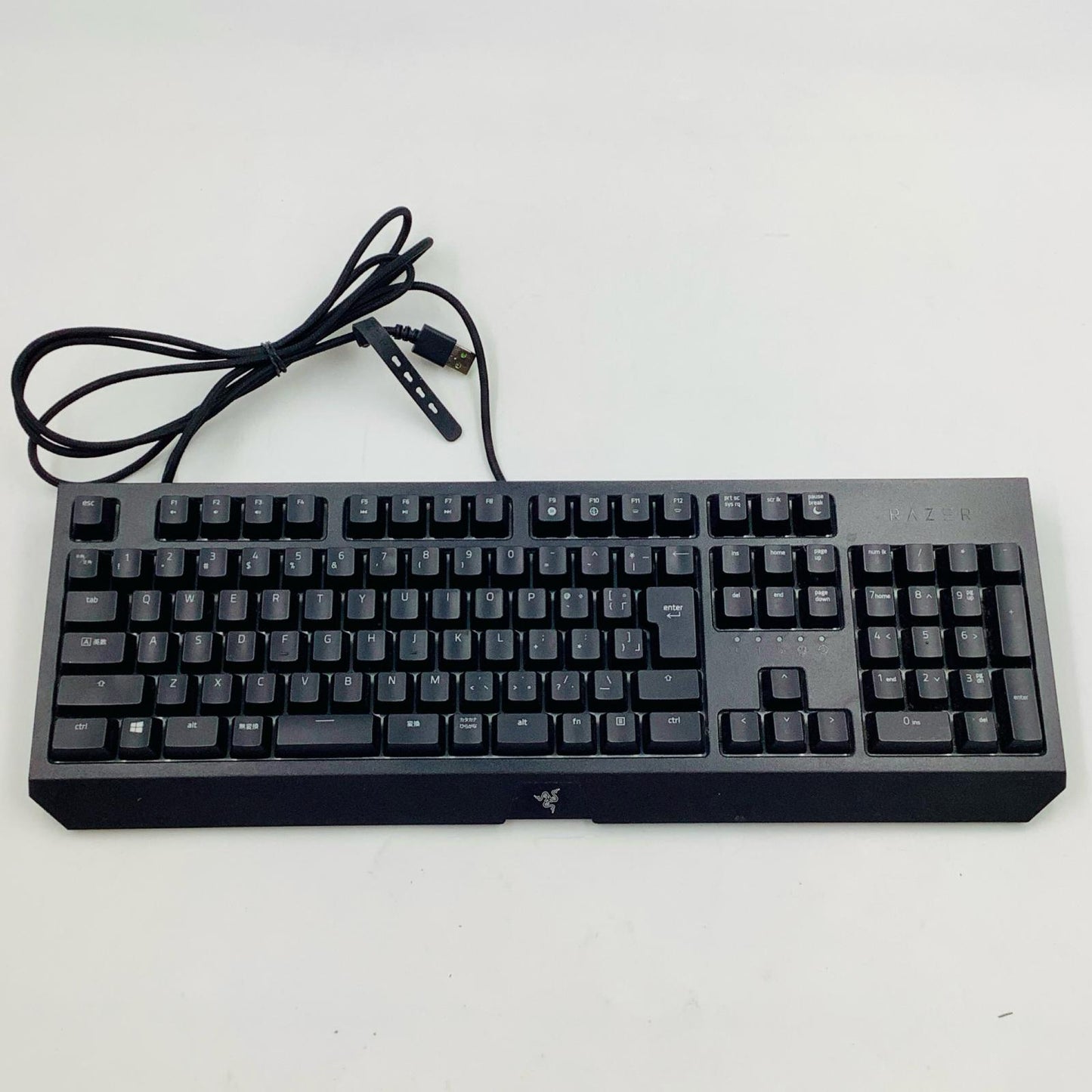 【全額返金保証】【最速発送】Razer BLACKWIDOW JP Green Switchゲーミングキーボード RZ03-02860800-R3J1 美品 動作確認済