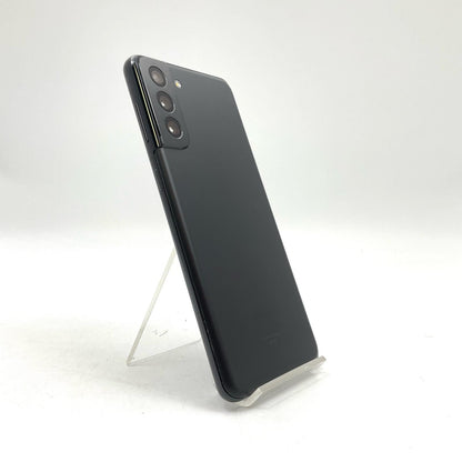 【全額返金保証】【最速発送】SAMSUNG Galaxy S21+ 5G 256GB ファントムブラック au SIMフリー SCG10 白ロム 美品 動作確認済