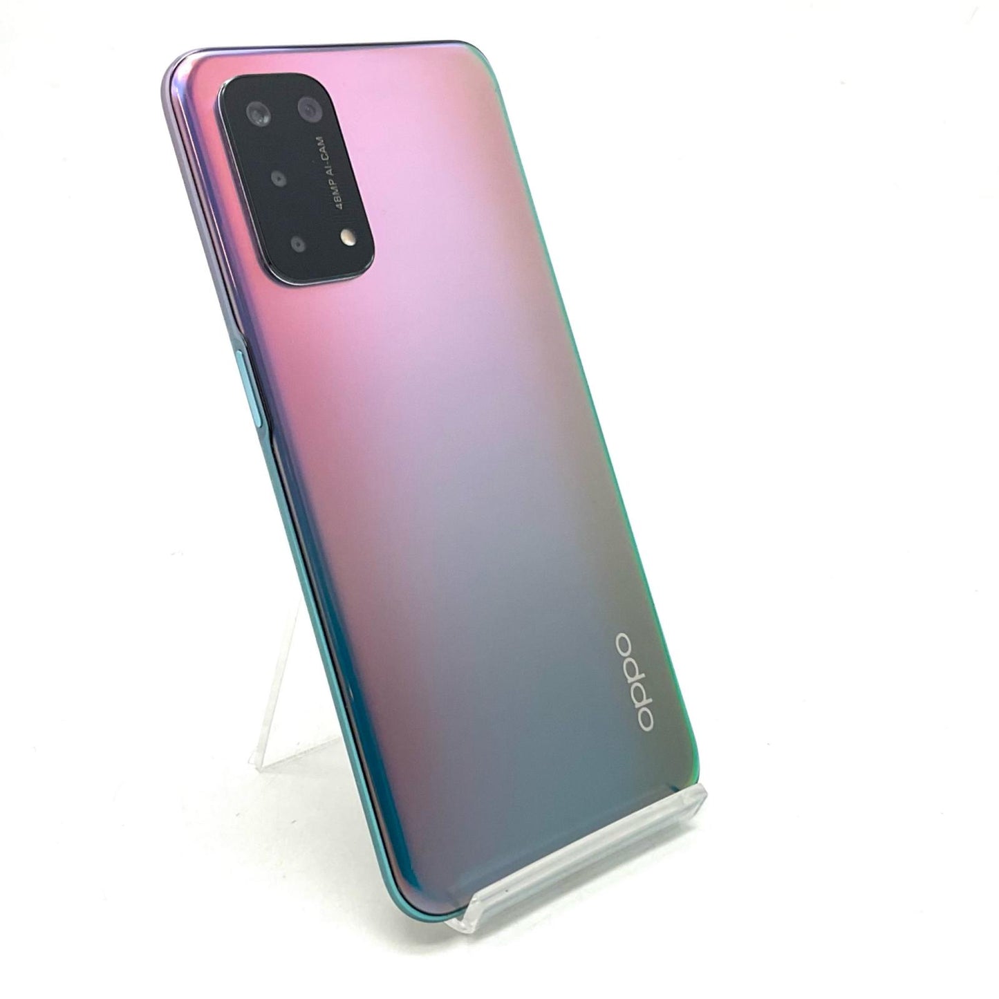 【最速発送】OPPO A 54 5G 64GB ファンタスティックパープル au OPG02 白ロム【難有】