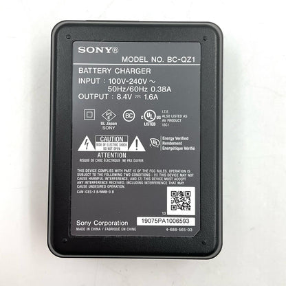 【全額返金保証】【最速発送】Sony BC-QZ1 美品 動作確認済