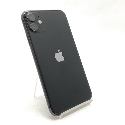 【最速発送】Apple iPhone iPhone 11 64GB ブラック au 白ロム【難有】 96%