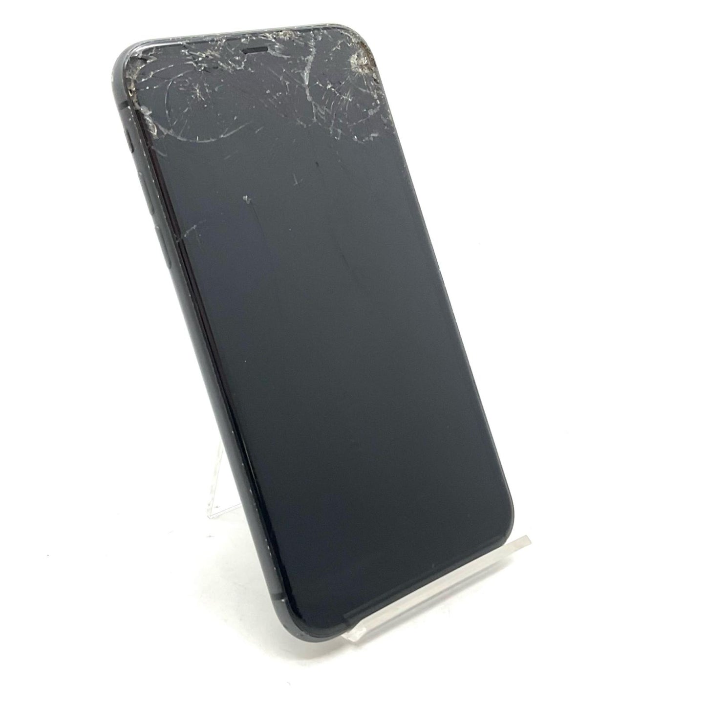 【最速発送】Apple iPhone iPhone 11 64GB ブラック au 白ロム【難有】 96%