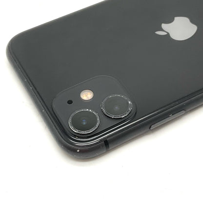 【最速発送】Apple iPhone iPhone 11 64GB ブラック au 白ロム【難有】 96%