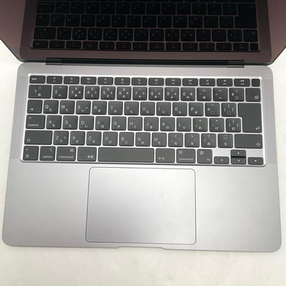 【全額返金保証】【最速発送】Apple MacBook Air 13.3インチ 2020 M1 8コア 8GB 256GB スペースグレイ 100% 美品 動作確認済
