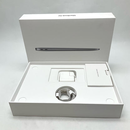 【全額返金保証】【最速発送】Apple MacBook Air 13.3インチ 2020 M1 8コア 8GB 256GB スペースグレイ 100% 美品 動作確認済