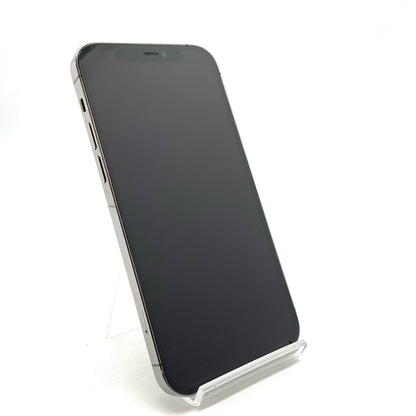 【全額返金保証】【最速発送】Apple iPhone iPhone 12 Pro 256GB グラファイト au 白ロム 動作確認済 76%