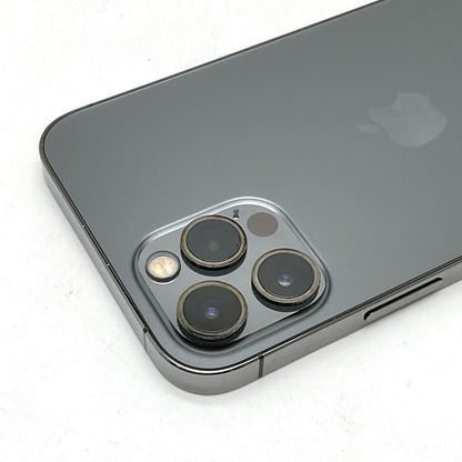 【全額返金保証】【最速発送】Apple iPhone iPhone 12 Pro 256GB グラファイト au 白ロム 動作確認済 76%